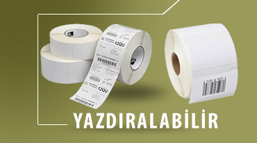  Yazılabilir Rulo Etiketler